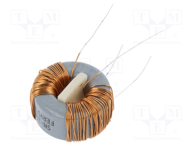 Inductor: wire; THT; 15mH; 700mA; 240mΩ; 230VAC; 12x7mm; -20÷+50%