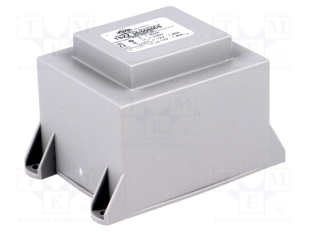 Transformer: encapsulated; 35VA; 230VAC; 12V; 12V; 1.45A; 1.45A