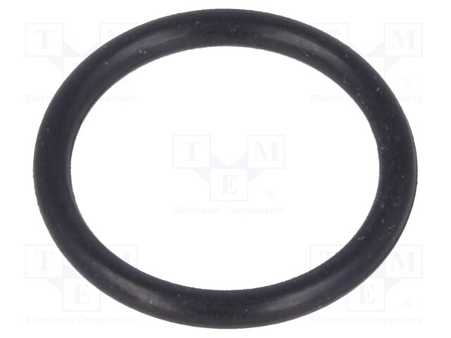 O-ring gasket; NBR; D: 1.5mm; Øint: 12mm; M16; black; -30÷120°C