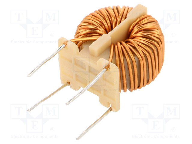 Inductor: wire; THT; 4.7mH; 9.8A; 19mΩ; 230VAC; 17.8x18mm; -20÷+50%