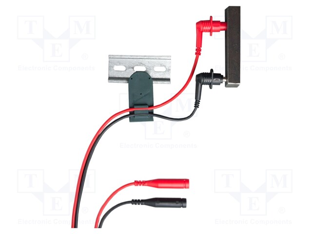 Test leads; Colour: black,red; Conform to: EN61010 1000VCAT III