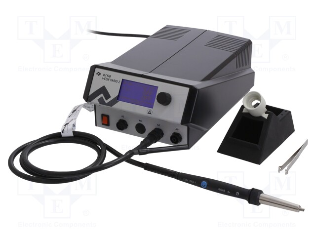 Hot air soldering station; digital; ESD; 230VAC; 6kg; Plug: EU