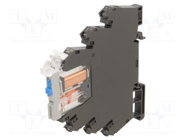 Relay: interface; SPDT; Ucoil: 24VDC; Ucoil: 24VAC; 6A; 6A/250VAC