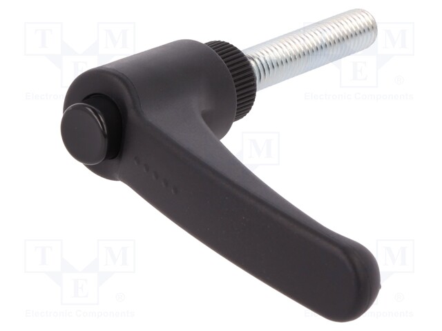 Lever; adjustable; Thread len: 40mm; Lever length: 63mm; -30÷130°C