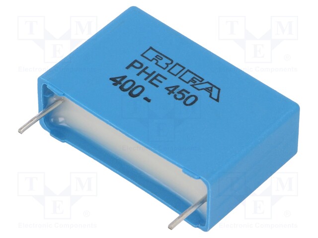 Capacitor: polypropylene; 470nF; 27.5mm; ±5%; 31.5x10.5x20.5mm