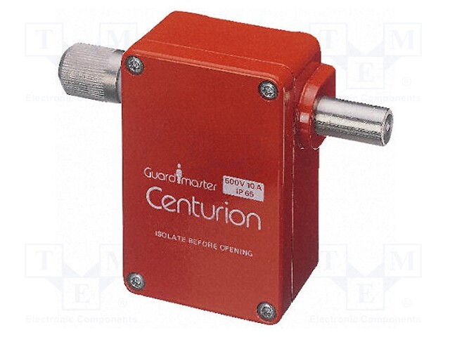 Safety switch: bolting; Series: CENTURION; Contacts: NC x2; IP65