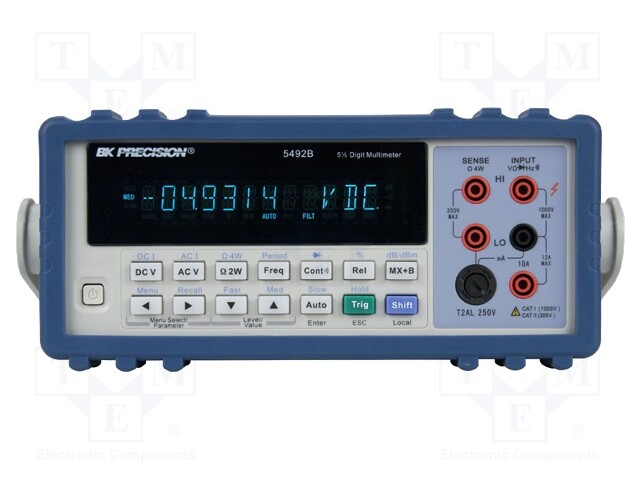 Benchtop multimeter; VFD 5,5 digit (120000); 12m÷12A