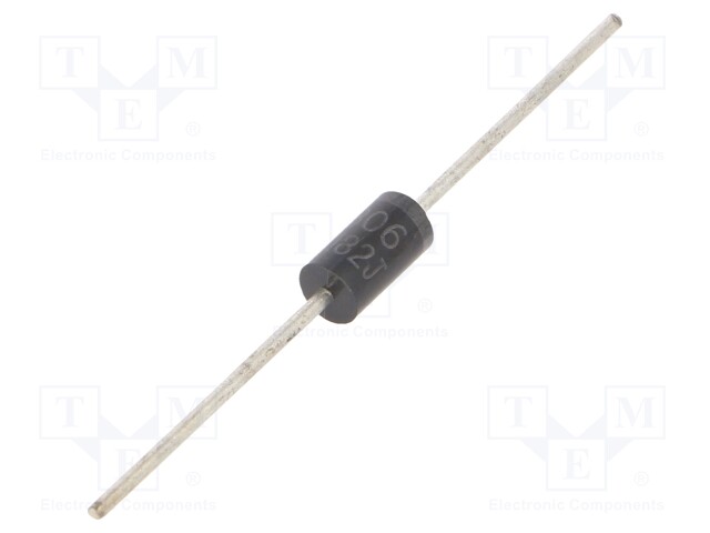 Diode: rectifying; THT; 600V; 3A; DO27; Ifsm: 200A; Ufmax: 1.2V