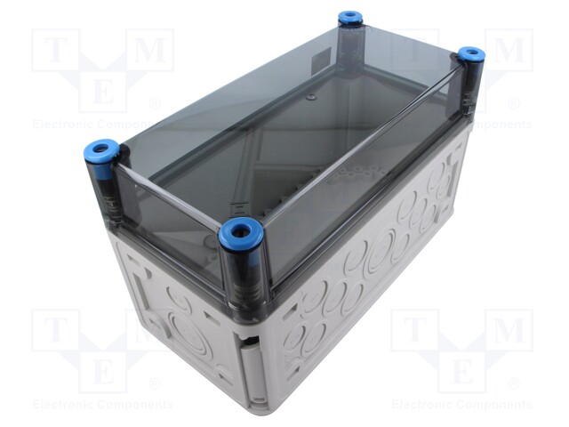 Enclosure: multipurpose; X: 150mm; Y: 300mm; Z: 170mm; Mi; light grey