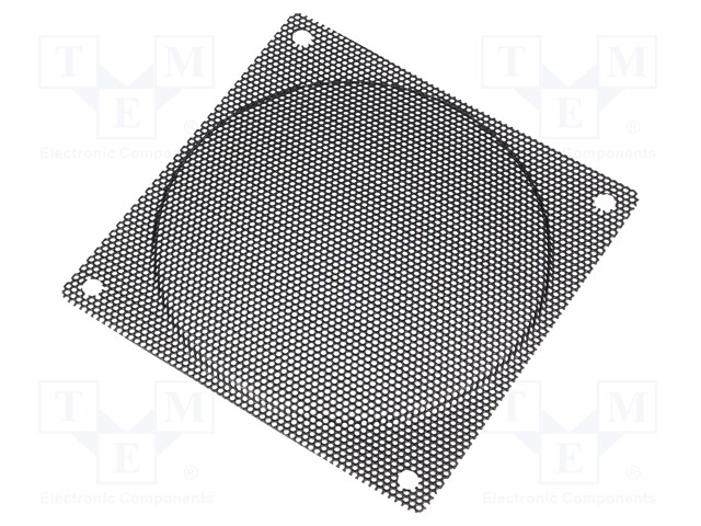 Guard; 120x120mm; Mat: metal; Mounting: screw