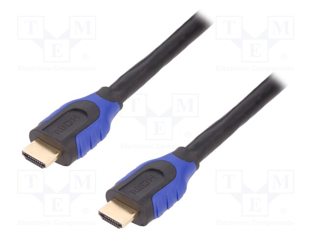 Cable; HDMI 2.0; HDMI plug,both sides; 10m