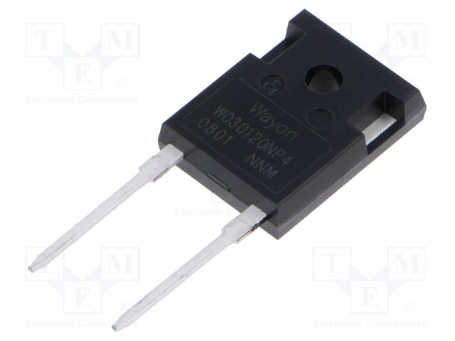 Diode: Schottky rectifying; SiC