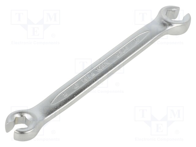 Wrench; for brake lines; 8mm,10mm; Chrom-vanadium steel; L: 130mm