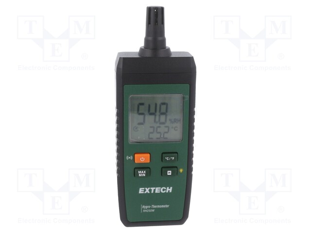 Thermo-hygrometer; -10÷60°C; 0÷100%RH; Accur: ±1°C; Unit: °C,°F