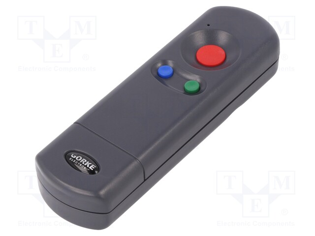 Remote control; -10÷55°C; Works with: RSX-K02; Dim: 123x35x20mm