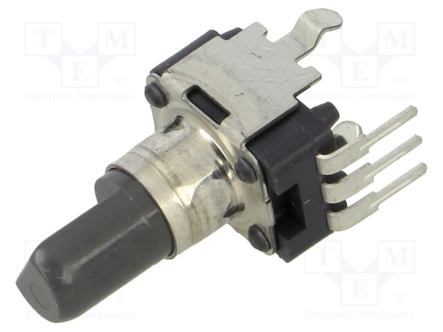 Potentiometer: shaft; single turn,vertical; 10kΩ; ±20%; 6mm