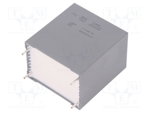 Capacitor: polypropylene; 15uF; ESR: 1.9mΩ; C4AF; THT; ±10%; 27V/μs