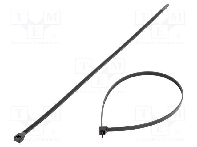 Cable tie; L: 530mm; W: 8.9mm; polyamide; 778N; black; Ømax: 152mm