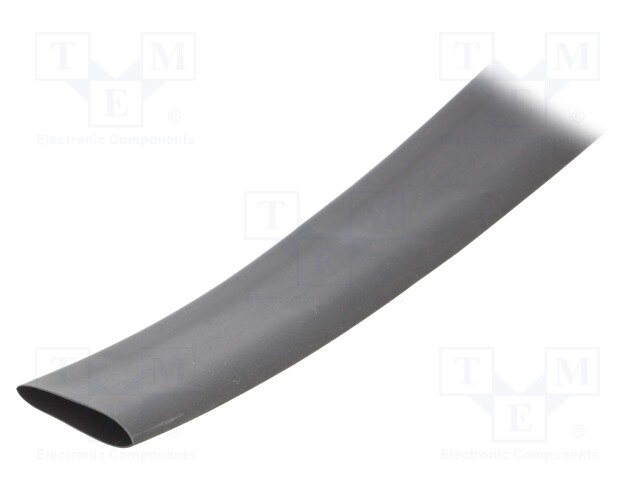 Heat shrink sleeve; thin walled; 3: 1; 18mm; L: 60m; black