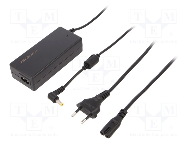 Power supply: switched-mode; 19VDC; 3.42A; Out: 5,5/2,5; 65W