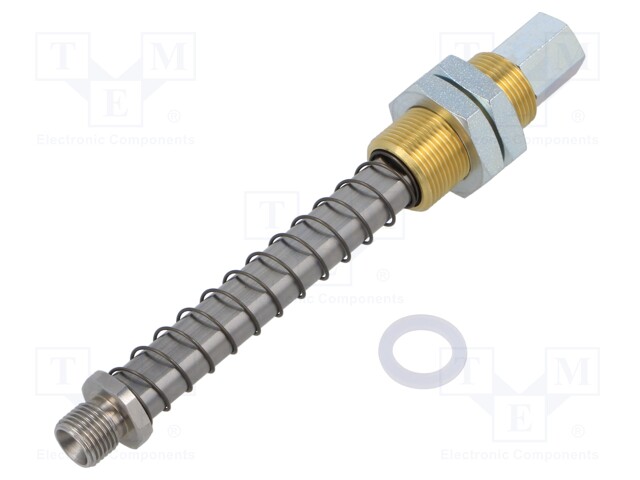 Spring plunger; 0÷80°C; Vert.load: 3700N; 0.1N/mm; FSTE-HD