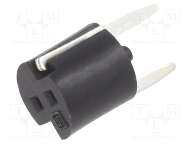 Fuse holder; Mounting: THT; -40÷85°C; 5A; Mat: thermoplastic; 10mΩ