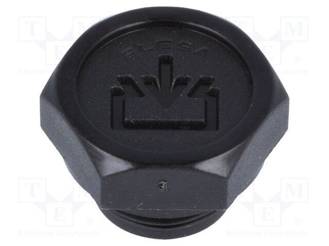 Fill plug; without side hole; Thread: G 3/8"; Overall len: 16mm