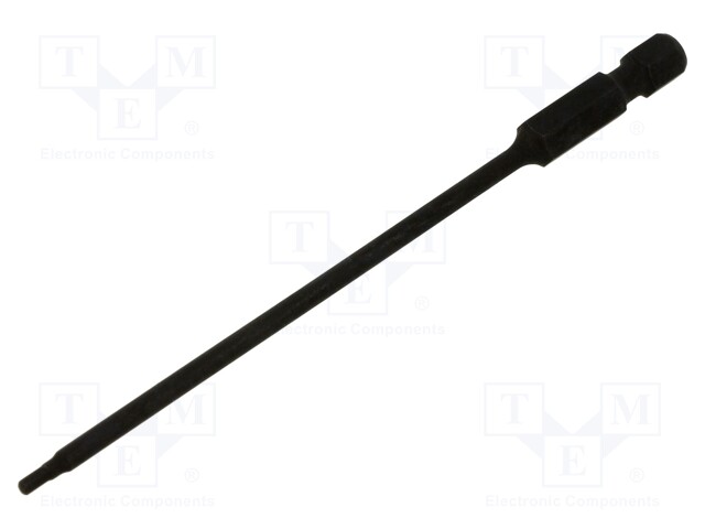 Screwdriver bit; hex key; HEX 2mm; Overall len: 110mm