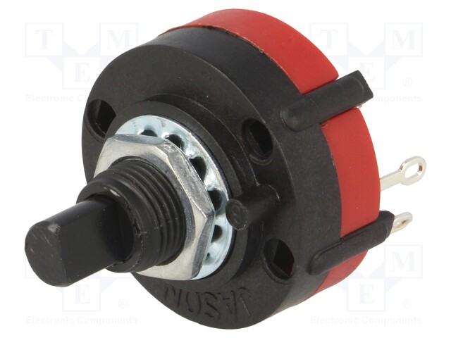 Switch: rotary; Pos: 4; 0.3A/125VAC; Poles number: 1; 30°; -20÷70°C