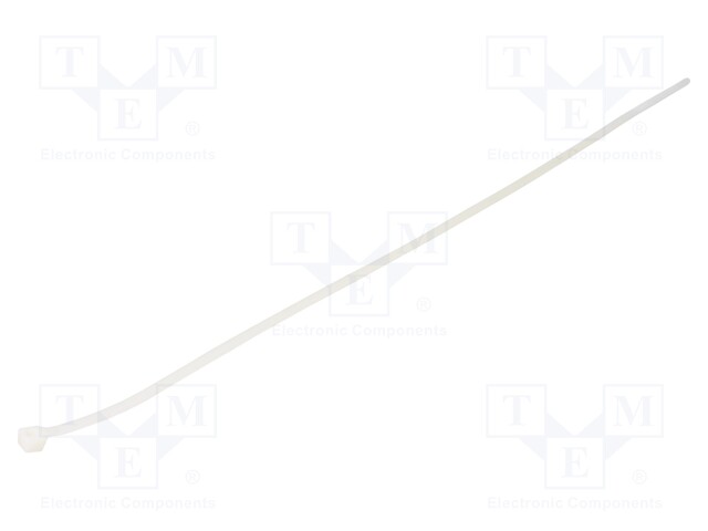 Cable tie; L: 710mm; W: 9mm; polyamide; 800N; natural; Ømax: 195mm