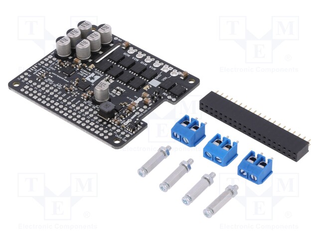 DC-motor driver; DUAL G2; 100kHz; PWM,TTL,analog; 6.5÷30V; shield