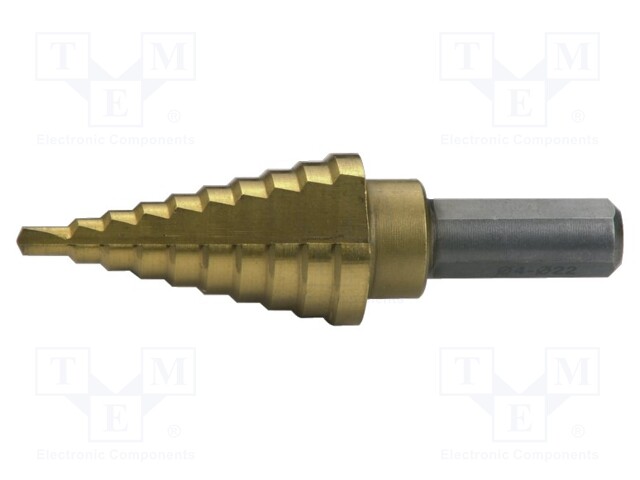 Drill bit; for thin tinware; Ø: 6.5÷40.5mm; 3/8" (10mm)