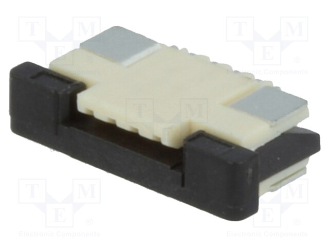 Connector: FFC (FPC); horizontal; PIN: 4; ZIF,bottom contacts; SMT