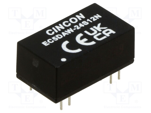 Converter: DC/DC; 10W; Uin: 9÷36V; Uout: 12VDC; Iout: 833mA; 6.6g