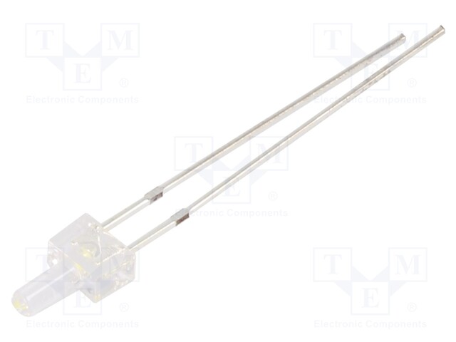 LED; 2mm; white cold; 2180÷3000mcd; 90°; Front: flat; 2.9÷3.4V