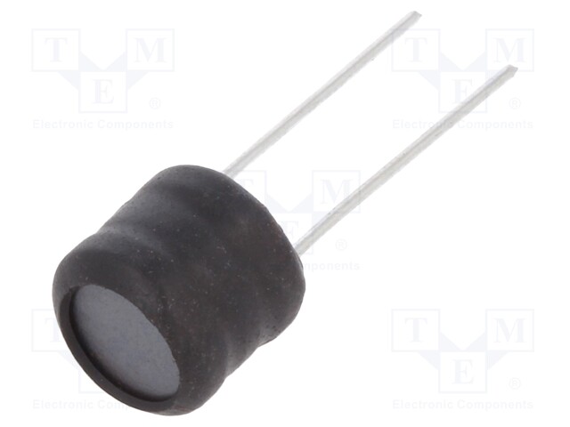 Inductor: wire; THT; 2.2mH; 400mA; ±10%; Ø9.5x8.5mm; vertical