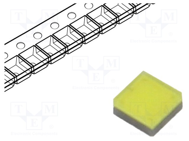 LED; yellow green; 120÷130lm; 160°; λd: 566-569nm; 350mA; 2.8÷3.4V