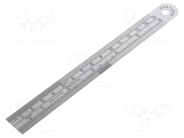 Ruler; Width: 17mm; Tool length: 150mm