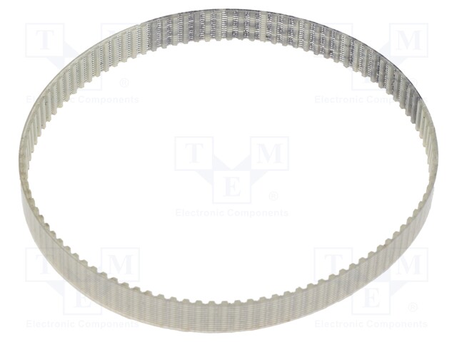 Timing belt; T2.5; W: 8mm; H: 1.3mm; Lw: 265mm; Tooth height: 0.7mm