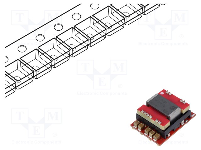 Converter: DC/DC; 6W; Uin: 18÷36V; Uout: 15VDC; Uout2: -5VDC; SMD