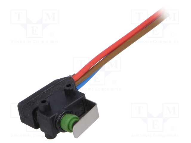 Microswitch SNAP ACTION; with lever; SPDT; 2A/24VDC; ON-(ON)