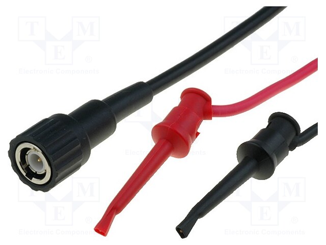 Test lead; 1.2m; red and black; 3A