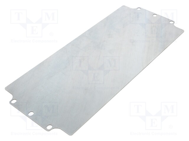 Mounting plate; steel