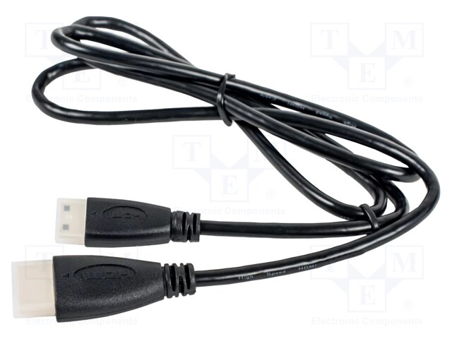 HDMI cable; black