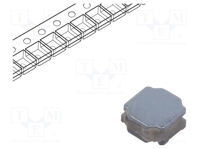 Inductor: wire; SMD; 2020; 22uH; 1.05A; 0.3108Ω; 15MHz; ±20%