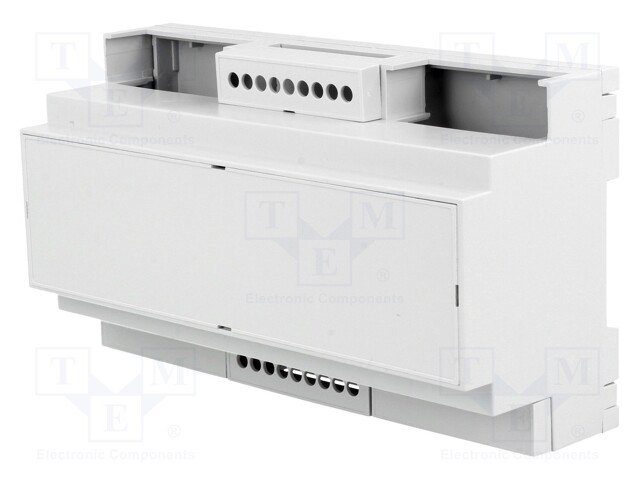 Enclosure: for DIN rail mounting; Y: 90mm; X: 160mm; Z: 53mm; PPO