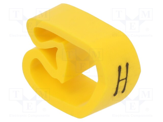 Markers for cables and wires; Label symbol: H; 8÷16mm; PVC; PA