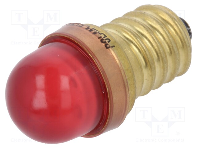 LED lamp; red; E14; 24VDC; 24VAC