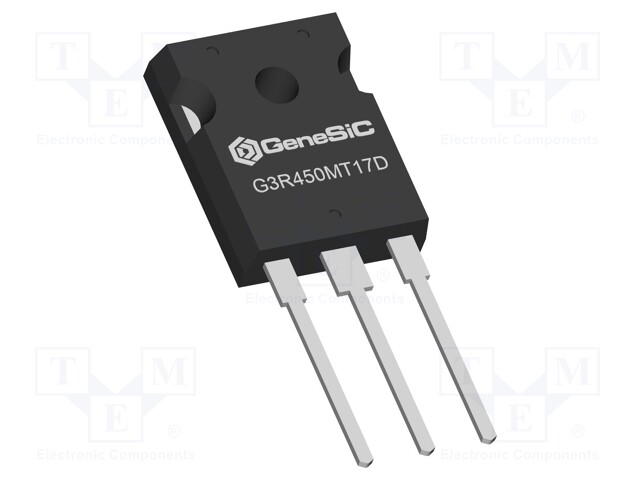 Transistor: N-MOSFET; SiC; unipolar; 1.7kV; 6A; Idm: 16A; 88W