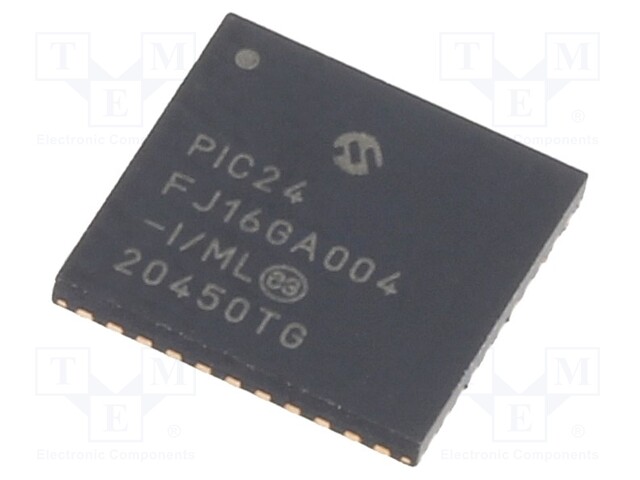 PIC microcontroller; Memory: 16kB; SRAM: 8.192kB; 32MHz; 2÷3.6VDC